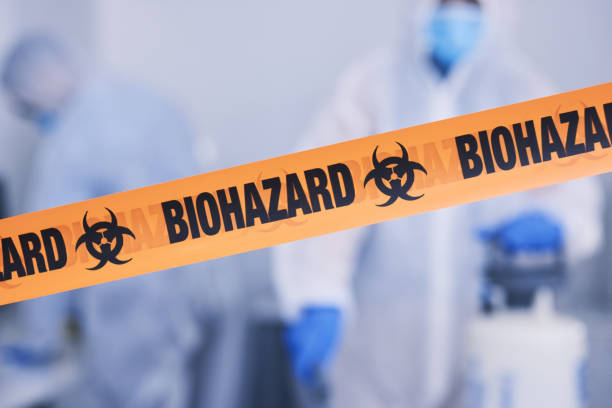 Professional Infectious Disease Decontamination technician working in Knoxville, IL
